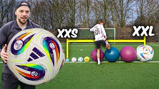 BEI JEDEM TRAUMTOR WIRD DER BALL GRÖßER! *Mini Ball - XXL Fußball*