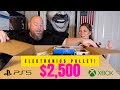 I bought a $2,500 Amazon ELECTRONICS Return Pallet + PS5 & XBOX Finds!