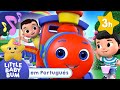 Rodas no trem do bebê | 3 HORAS DE LBB BRASIL! | Desenhos Animados e Músicas Infantis em Português