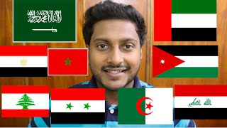 Indian speaking Arabic in 10 different accents part 2 - هندي يتكلم عربي في ١٠ لهجات مختلفة