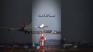 The 747 Now vs Then | #avgeeks #aviation #pilot #edit #plane #boeing747 #shorts