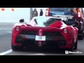 laferrari cold start up and driving