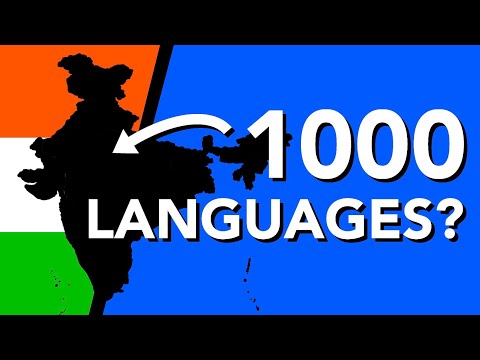 How did India get so many languages?
