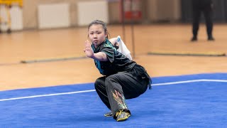 女子刀术  第8名 王芋千 北京 17.970分 2023年全国武术套路冠军赛 2023 National Wushu Routine Championship