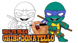 How to Draw Donatello | Teenage Mutant Ninja Turtles