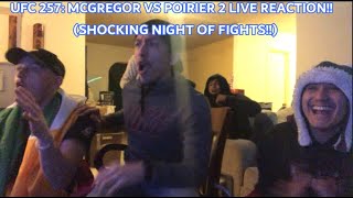 UFC 257: CONOR MCGREGOR VS DUSTIN POIRIER 2 (LIVE REACTION!!)