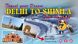 Delhi to Shimla trip | Shimla Manali Tour Complete Guide | Shimla Trip | Manali Trip | #odiavlog