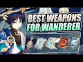 WANDERER - FULL Weapon Comparisons & Build Tests (ft. C0 Faruzan & Bennett) | 3.3 Genshin