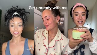 Get unready with me TikTok compilaton