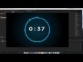 How to make a countdown in after effects with audio reaction