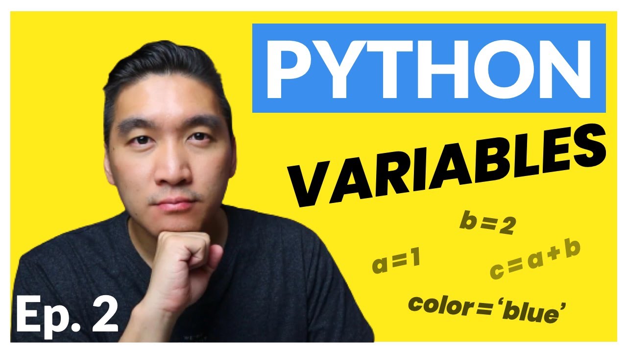 Python Tutorial For Beginners Ep. 2: Creating And Using Variables - YouTube