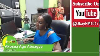 Abrabopa With Akosua Ago Aboagye On Okay 101.7 Fm (24/01/2023)