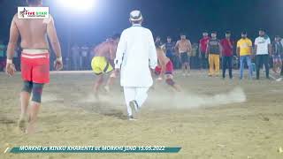 MORKHI vs KHRENTI || at MORKHI KABADDI MINI MATCH || इस मैच से ऊपर कबडडी जगत में कुछ नहीं