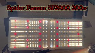 Unbox รีวิวไฟปลูกพืช Spider Farmer SF2000 LED Grow Light