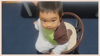 １歳児が椅子に座れるようになった！簡単な練習方法