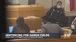 Sentencing Underway For Darius Fields After Guilty Verdict