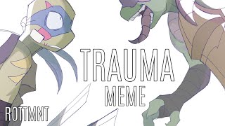 |TRAUMA| ANIMATION MEME ROTTMNT krangafied donnie au PART2