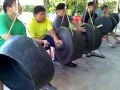 Magagong (Gong Beating) by under 16-year-old youths from Penampang.