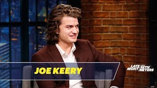 Joe Keery Talks About His Famous Hair