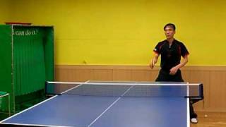 Long Pimple ox - Backhand Drive