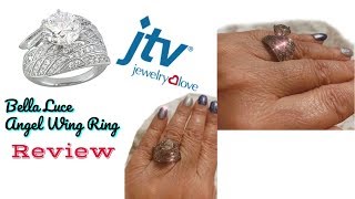 JTV's Bella Luce Dillenium Cut Angel Wing Silver Ring | UNBOXING, REVIEW