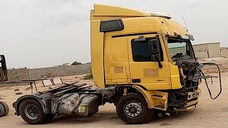 Mercedes Truck Accident Cabin Chassis Repairing ||Reparatur des Fahrerhauses und Fahrgestells ||