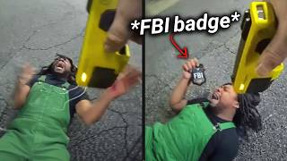 Racist Cops Detain The WRONG Man, Then Realize They Can't Arrest Him