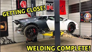 Rebuilding A Wrecked Lamborghini Huracan Part 11