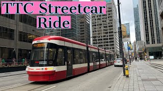 Toronto TTC 503 Kingston Streetcar Ride - Full Route Eastbound 1/5/2025