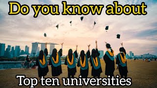 Top 10 universities in the world|best universities #universities