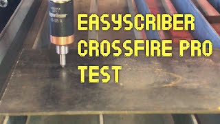 Easyscriber and Inkscape with Crossfire Pro CNC table