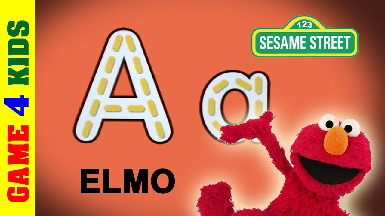 Elmo Loves ABCs - Learn To Write Alphbet ABC With Elmo From Sesame ...