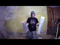 plaster plaster how to make filling plaster sanding wall preparation renovation of the room