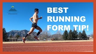 BEST RUNNING FORM TECHNIQUE CUE! | Distance Tips by Coach Sage Canaday