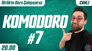 Komodoro #7 | Birlikte Ders Çalışıyoruz | 2023 | Mert Hoca Pomodoro Serisi | 20:00