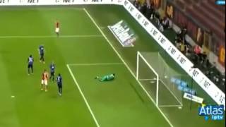 Galatasaray - Inter 1-0 Gol Wesley Sneijder Asist Lukas Podolski