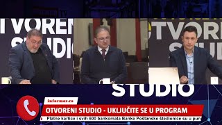 Otvoreni Studio - Rat protiv korupcije se nastavlja,nema zaštićenih!