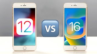 iOS 12 vs iOS 16 - Using iOS 16 Features on iPhone 5s