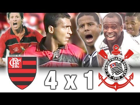 Flamengo 4 X 1 Corinthians * Brasileiro 1998 * Melhores Momentos - YouTube