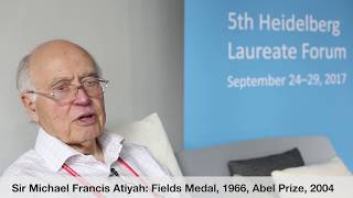 5th HLF – Laureate interview: Sir Michael Francis Atiyah