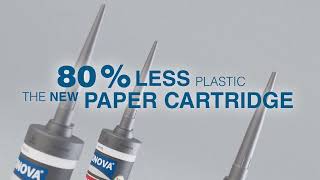 Paper instead of plastic: The new Pronova paper cartridge