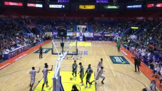 Thirdy Ravena four-point play vs DLSU June 11, 2017 Filoil Flying V Premier Cup