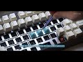 akko creamy cyan clicky switch sound test review