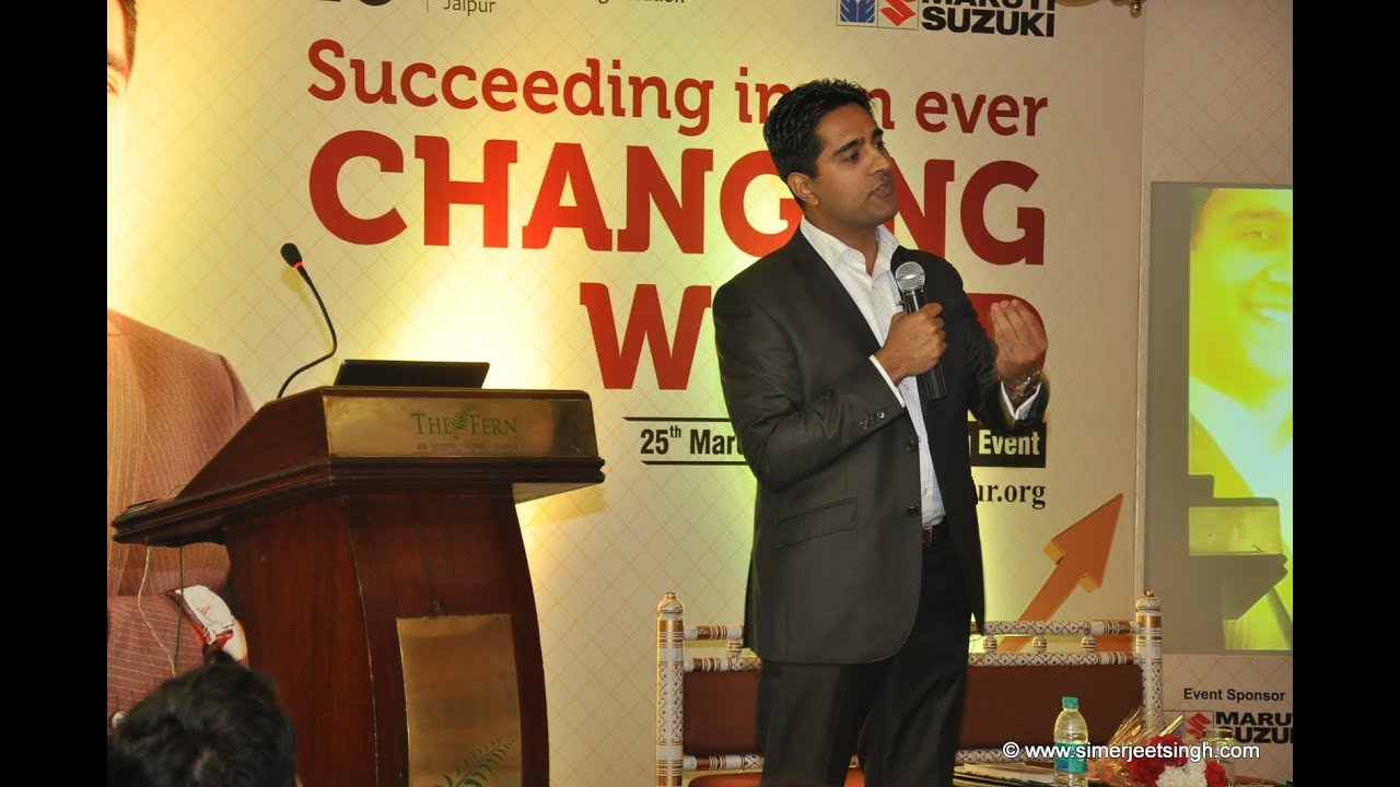 Motivational Speaker India Simerjeet Singh - Session Previews And Video ...