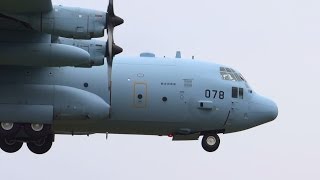 入間基地 航空祭 2013 C-130 ハーキュリーズ Fly in