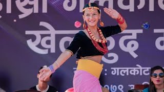 Galkot mahotsab 2079 | Galkot dance Idol | Shristi Malla | Nepali mix song |