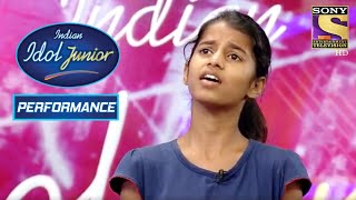 Maithili Surprises Judges With Her Classical Form | Indian Idol Junior 2