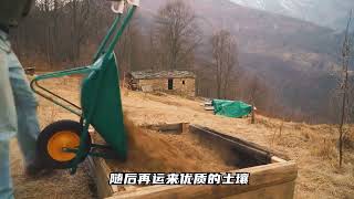 荒野建造：男人在阿尔卑斯山改造百年石屋，舒服的住一年！第1集