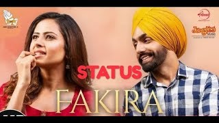 Fakira Status Video | Qismat | Ammy Virk | Sargun Mehta | Gurnam Bhullar | Jaani | Sad status |
