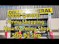 Dollar General Penny Shopping How To Penny Shop Step By Step #dollargeneral  #pennyshopping #dg